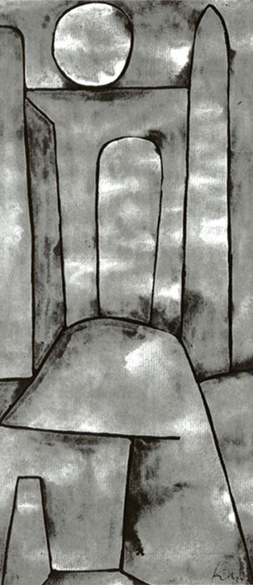 Paul Klee Ein Tor C 1939 Art Print