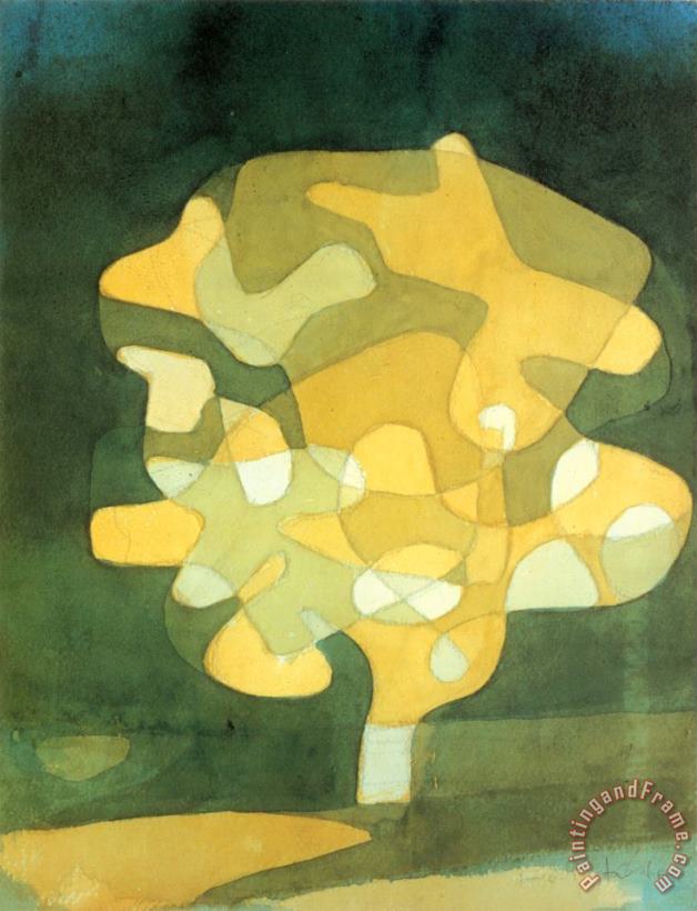 Paul Klee Fig Tree Art Painting