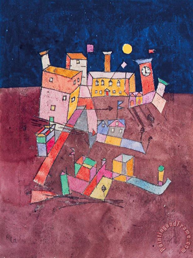 Paul Klee Partie Art Painting