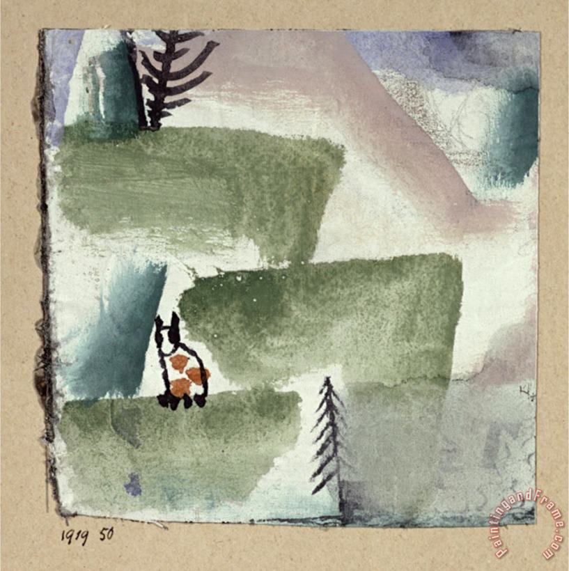 Paul Klee Similar to 49 1919 Art Painting