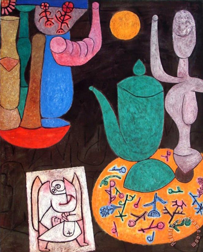 Paul Klee Still Life 1940 Art Painting