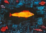 A Golden Dream Prints - The Golden Fish C 1925 by Paul Klee