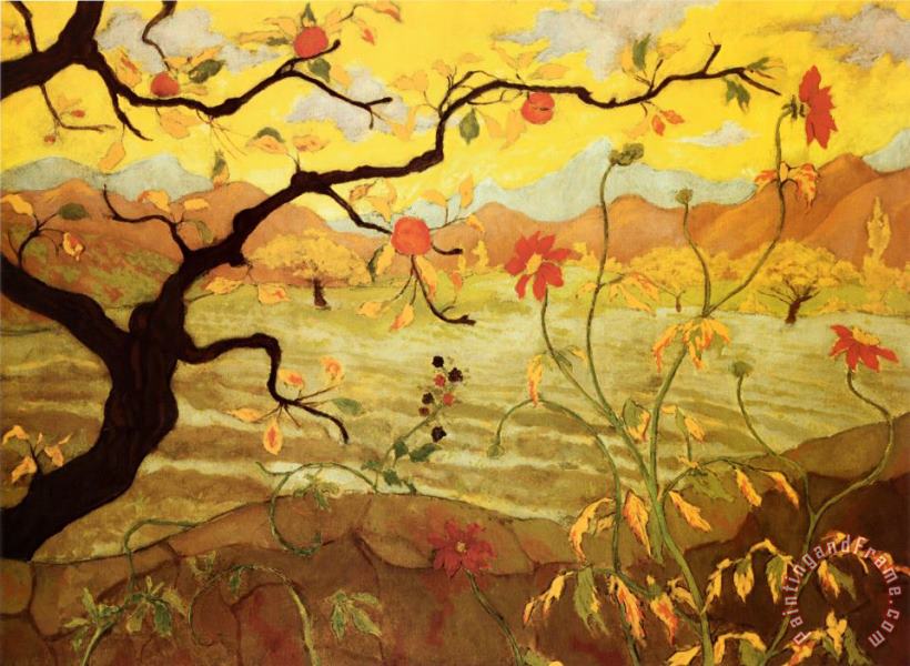 Paul Ranson Apple-tree Art Painting