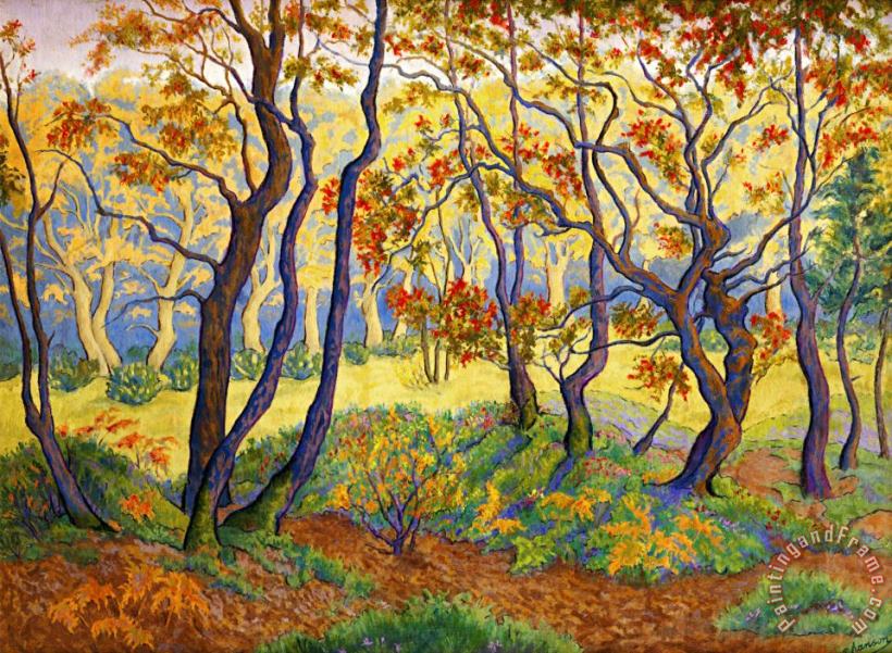 Edge of The Forest painting - Paul Ranson Edge of The Forest Art Print