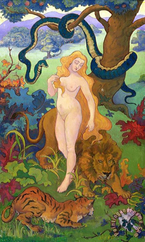 Eve painting - Paul Ranson Eve Art Print