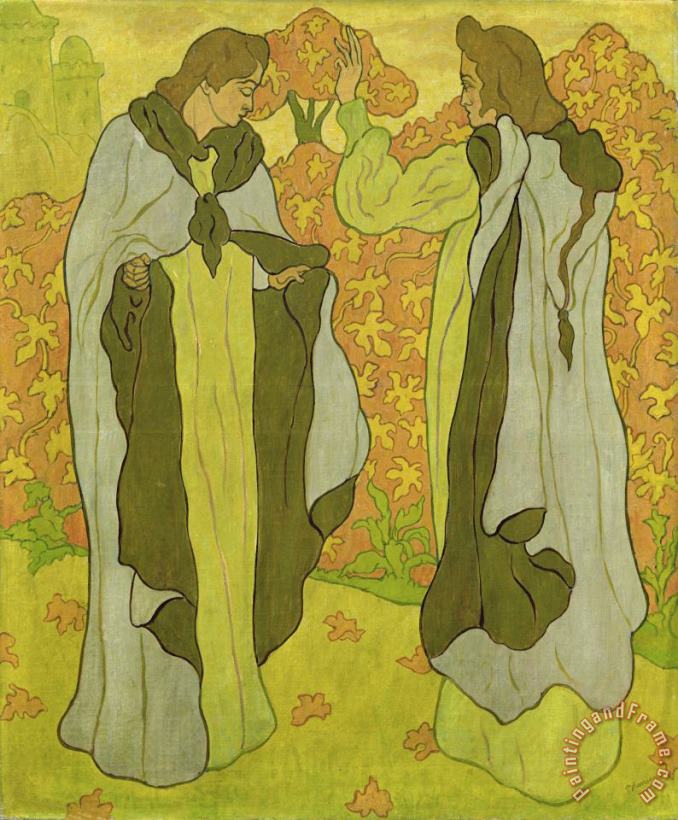 Paul Ranson The Two Graces Art Painting