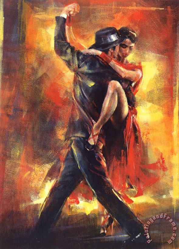 Pedro Alvarez Tango Argentino Art Print