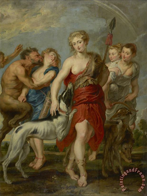 Peter Paul Rubens Diana And Her Nymphs on The Hunt Art Print