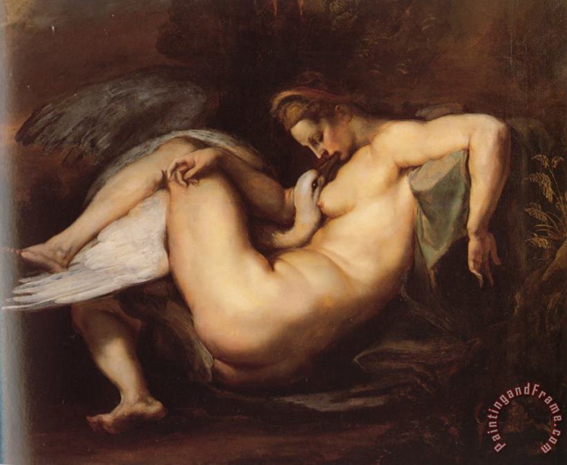Peter Paul Rubens Leda And The Swan Art Painting