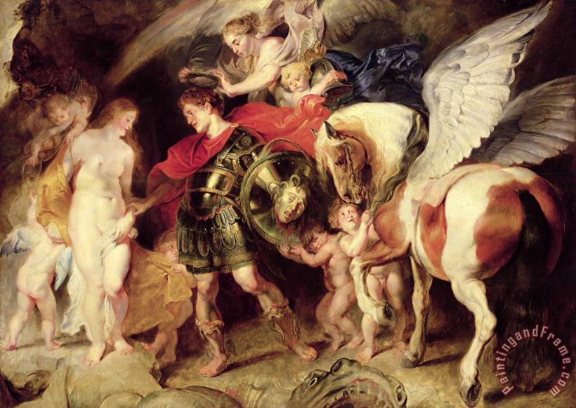Peter Paul Rubens Perseus Liberating Andromeda Art Print