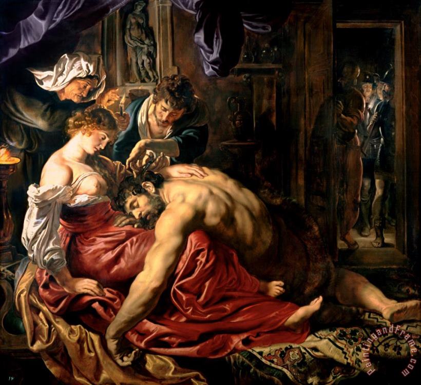 Peter Paul Rubens Samson and Delilah Art Painting