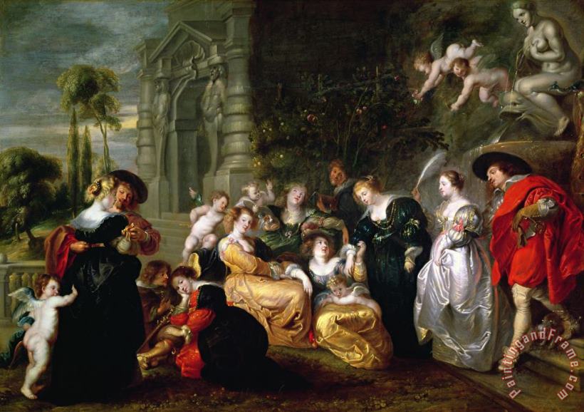 Peter Paul Rubens The Garden of Love Art Painting