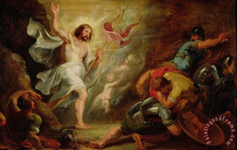 Peter Paul Rubens The Resurrection of Christ Art Painting