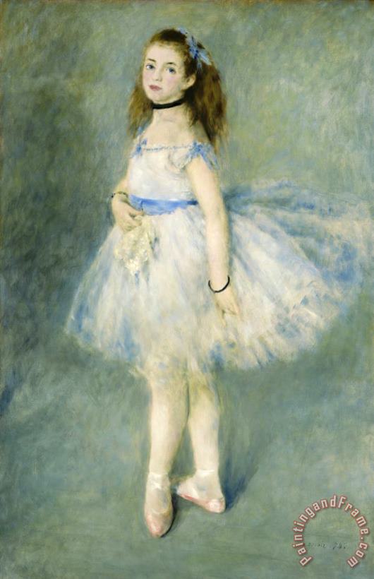 The Dancer painting - Pierre Auguste Renoir The Dancer Art Print