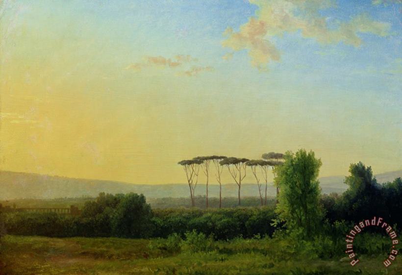 Pierre Henri de Valenciennes Roman Countryside Art Painting