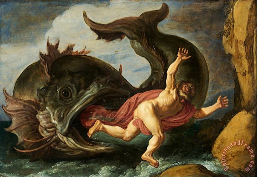 Pieter Lastman Jonah And The Whale Art Painting