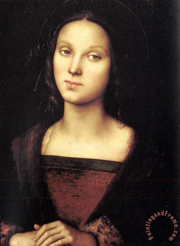 Mary Magdalen painting - Pietro Perugino Mary Magdalen Art Print