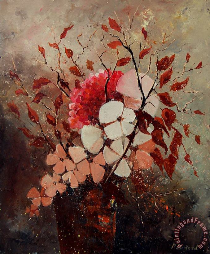 Pol Ledent Autumn Bunch Art Painting