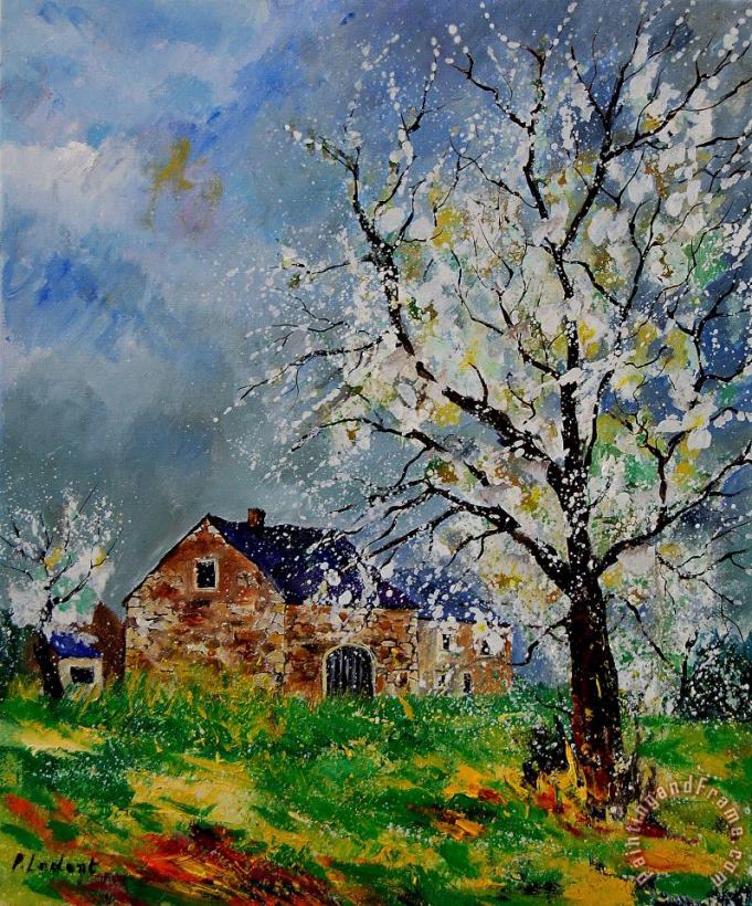 Pol Ledent Spring Landscape Art Painting