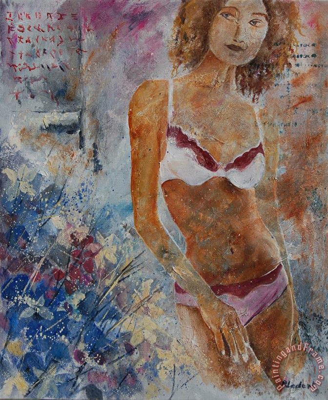 Pol Ledent Young Girl 5689652 Art Painting