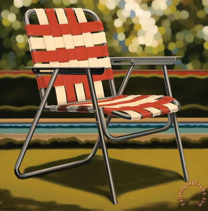R. Kenton Nelson A Chair for Emcee Art Painting