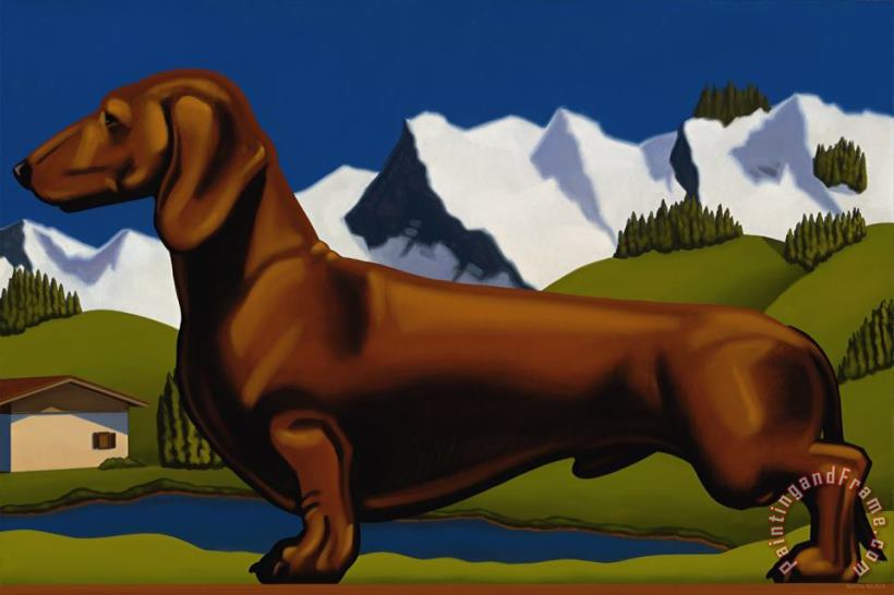 R. Kenton Nelson Canine, 2020 Art Painting