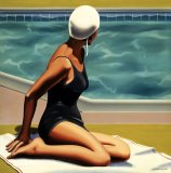 Swim Party #2 by R. Kenton Nelson