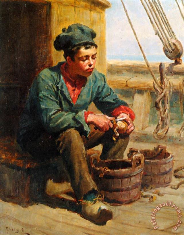 The Cabin Boy painting - Ralph Hedley The Cabin Boy Art Print