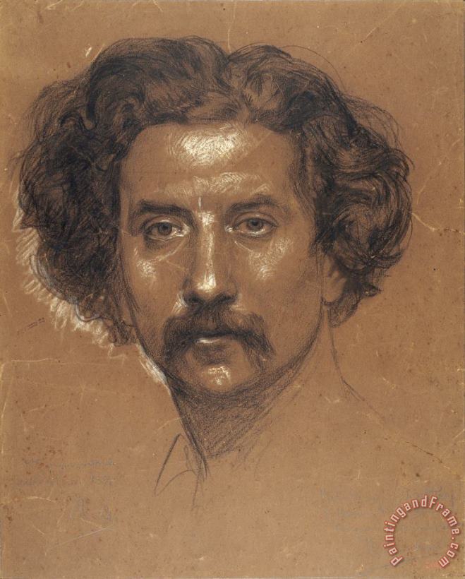 Ramon Marti Alsina Self Portrait Art Painting