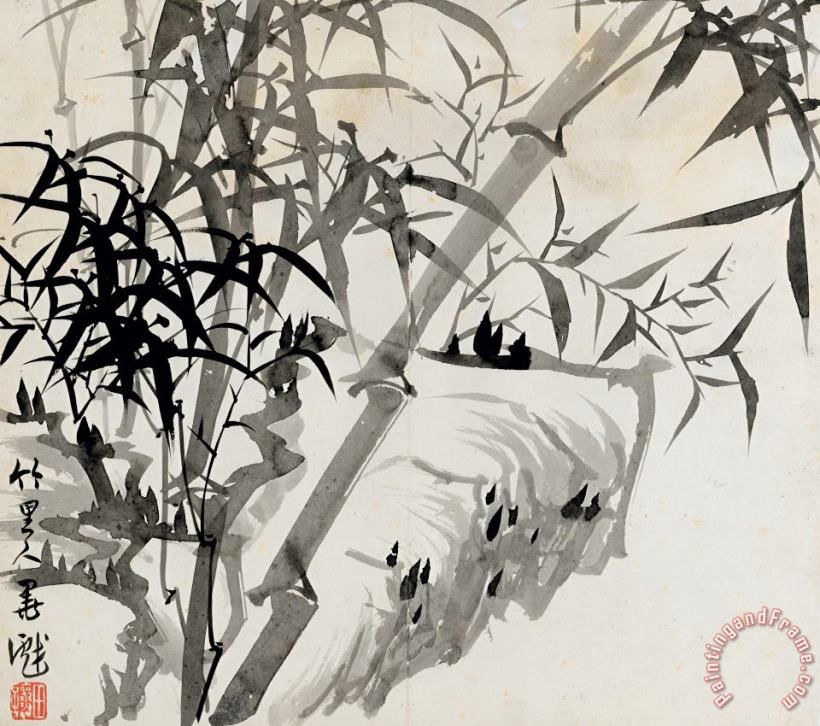 Rang Tian Leaf C Art Painting
