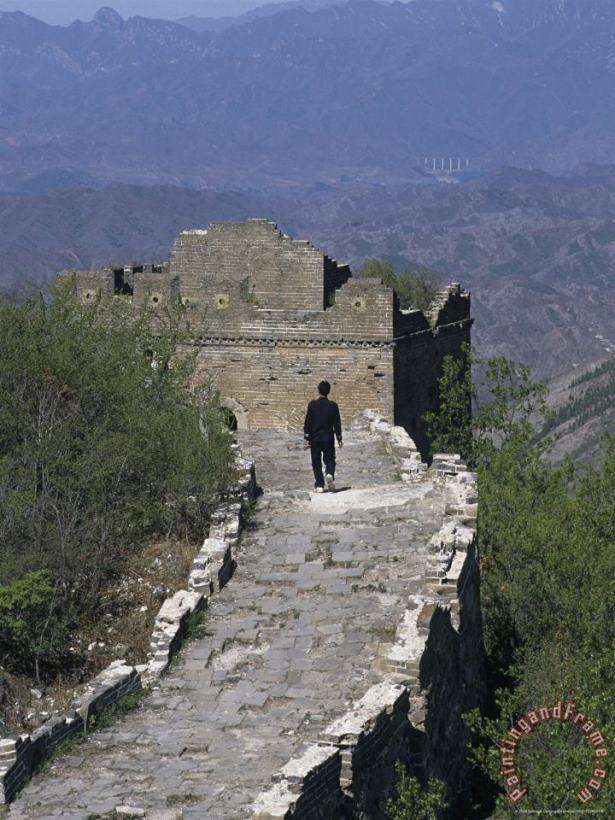 Raymond Gehman Simatai Great Wall Beijing Hebei Province China Art Painting