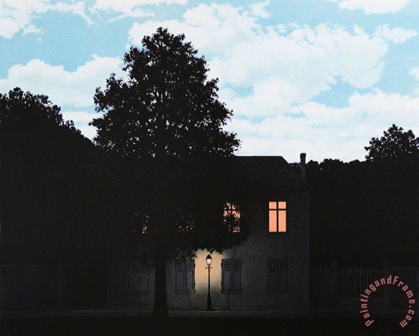 rene magritte L'empire Des Lumieres (the Empire of Light), 2010 Art Painting