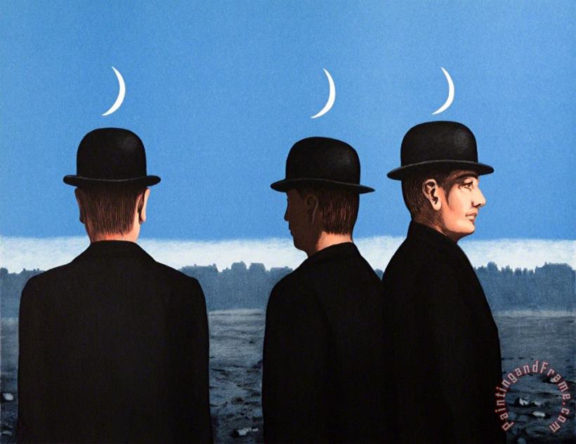 rene magritte Le Chef D'oeuvre Ou Les Mysteres De L'horizon (the Masterpiece Or The Mysteries of The Horizon) Art Print