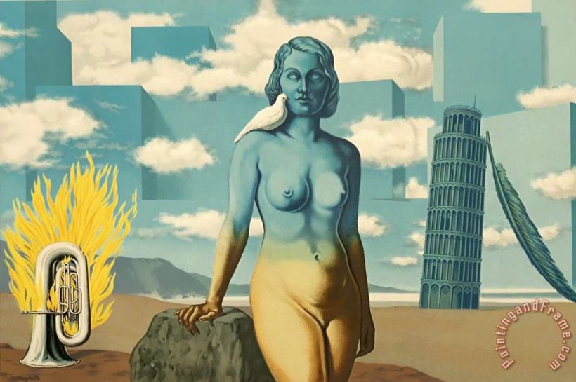 rene magritte Le Domaine Enchante VI, 1968 Art Painting