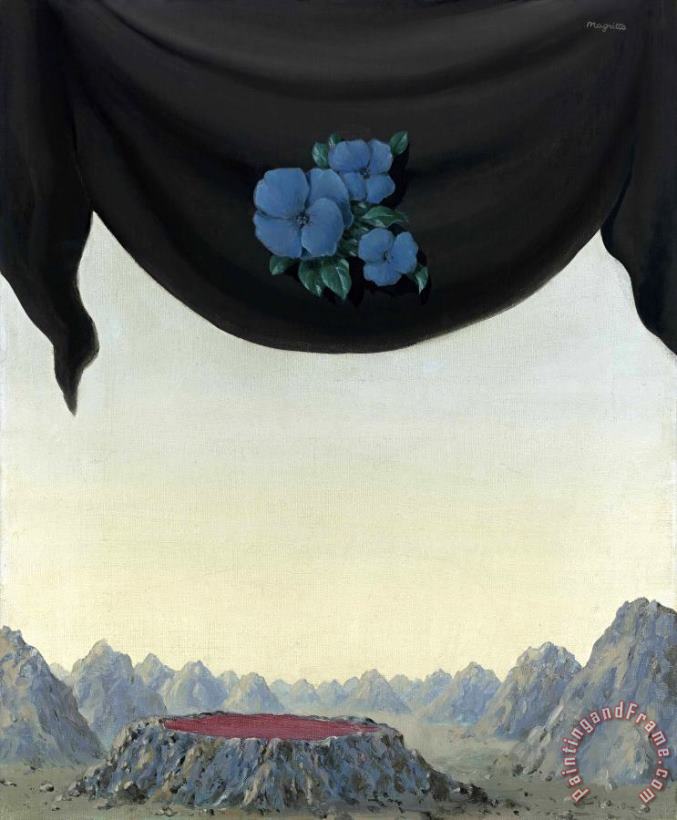 Le Palais Des Souvenirs, 1939 painting - rene magritte Le Palais Des Souvenirs, 1939 Art Print