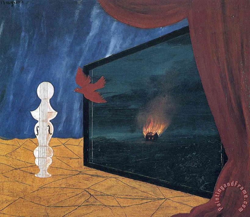rene magritte Nocturne 1925 Art Painting