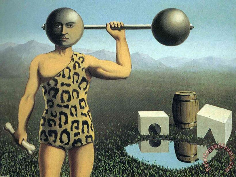rene magritte Perpetual Motion 1935 Art Painting
