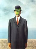 Son of Man 1964 by rene magritte