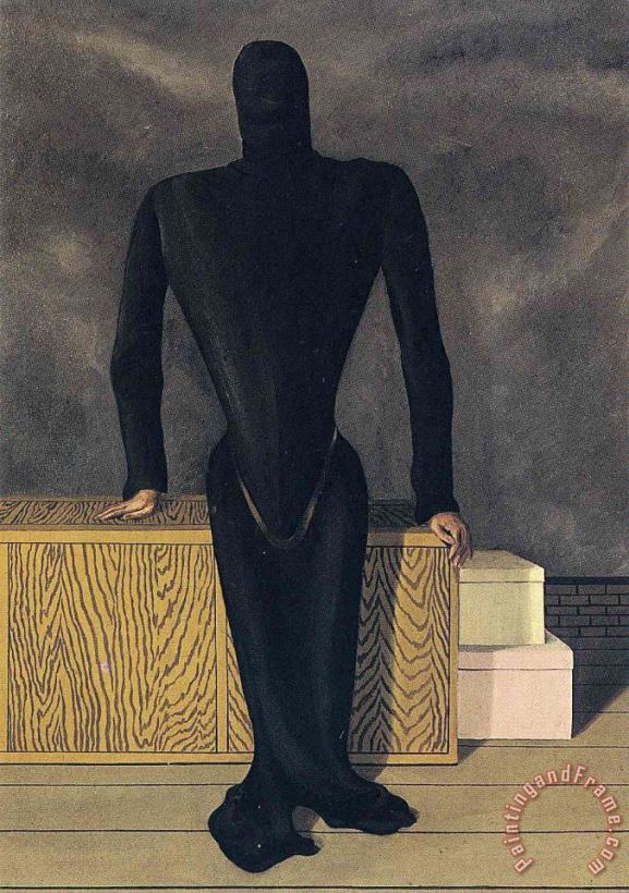 rene magritte The Female Thief 1927 Art Print