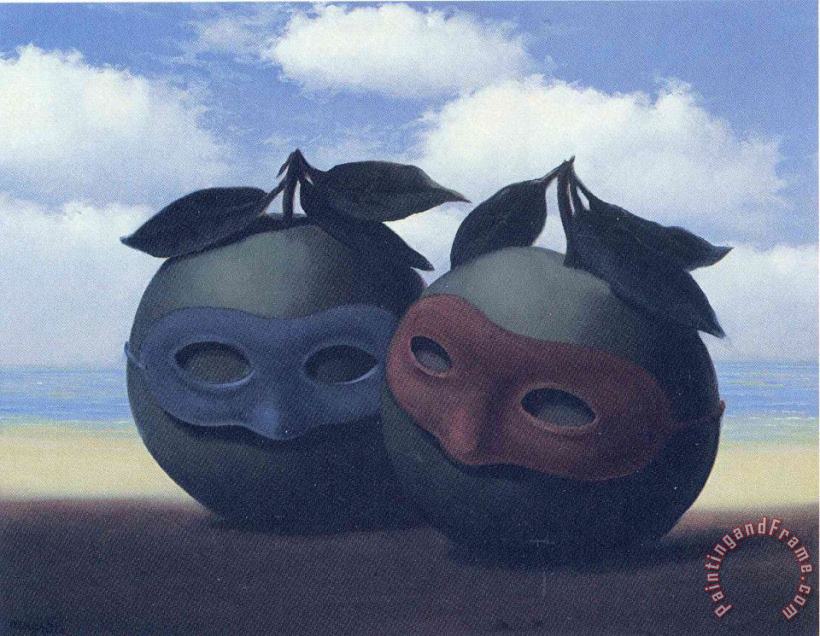 rene magritte The Hesitation Waltz 1950 Art Painting