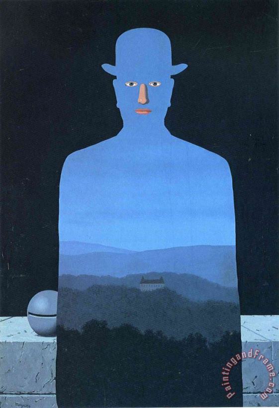 The King S Museum 1966 painting - rene magritte The King S Museum 1966 Art Print