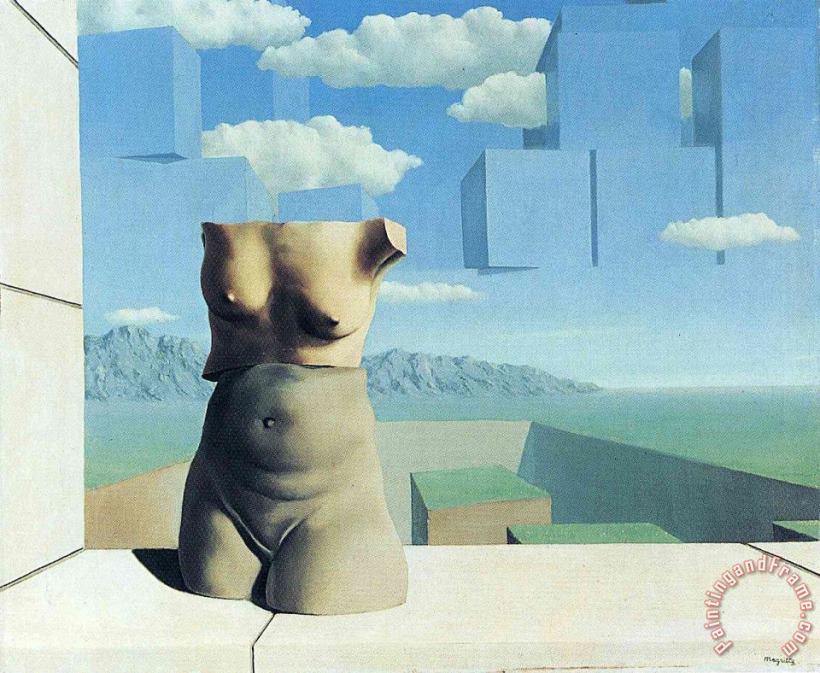 rene magritte The Marches of Summer 1939 Art Print