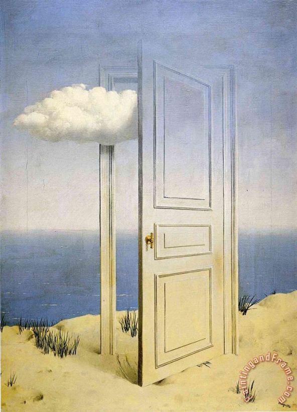 The Victory 1939 painting - rene magritte The Victory 1939 Art Print