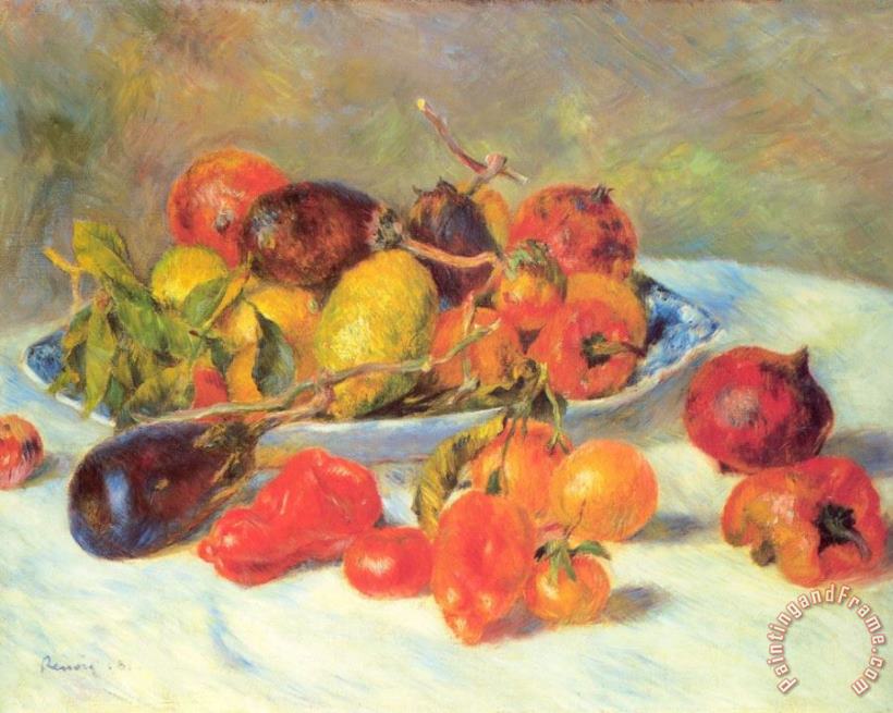 Renoir Fruits Of The Midi Art Print