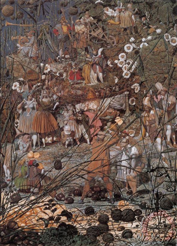 Richard Dadd The Fairy Feller's Masterstroke Art Painting