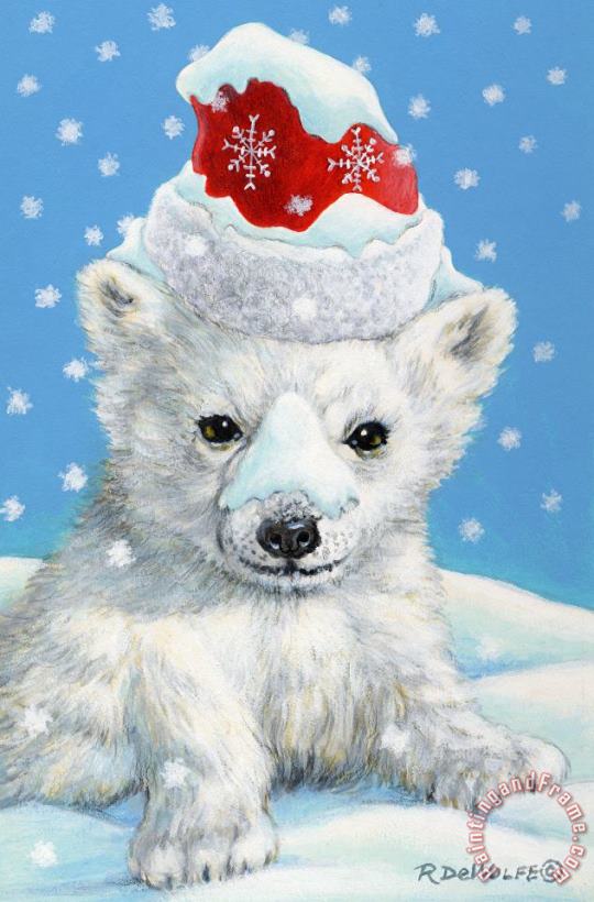 Sno-Bear painting - Richard De Wolfe Sno-Bear Art Print
