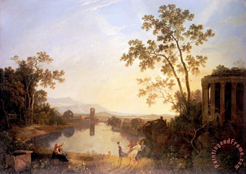 Richard Wilson Apollo And The Seasons Art Painting