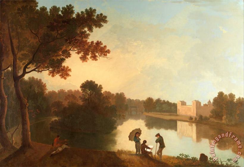 Richard Wilson Wilton House From The Southeast Art Painting