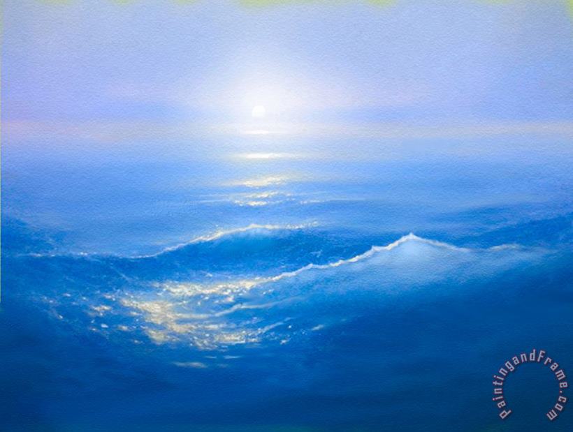 Robert Foster Blue Blue Sea Art Print