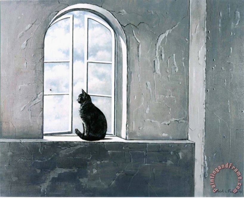 Fly Watching painting - Robert Foster Fly Watching Art Print